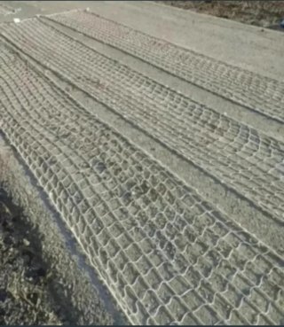 Lote 5 redes seguridad obra 1.1x10m blancas