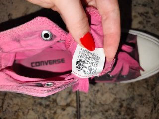 Converse rosas y grises
