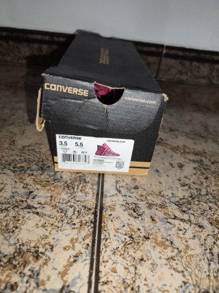 Converse rosas y grises