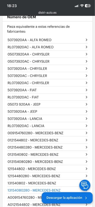 Alternador Meat & Doria 5510300