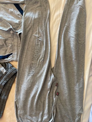 4 Pantalones Chándal Lee Cooper Grises