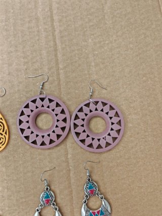 Set da 4 paia orecchini da donna