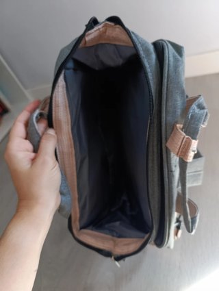 Mochila Maternidad Convertible Cuna USB