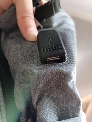 Mochila Maternidad Convertible Cuna USB