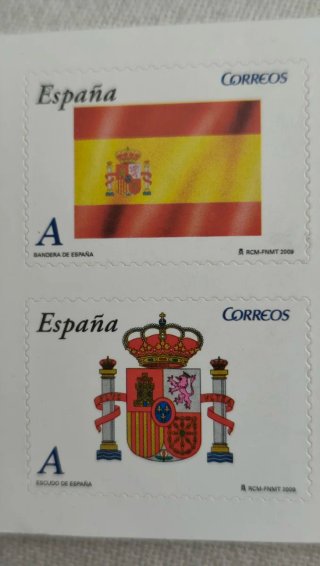 Lote 8 sellos Autonomías de España Año 2009