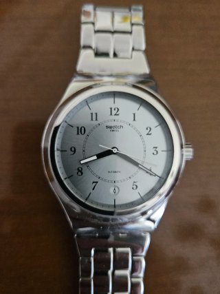 Reloj Swatch Automático Plata