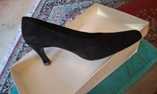 Zapatos de salón negros Parrutx de alta calidad
