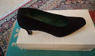 Zapatos de salón negros Parrutx de alta calidad