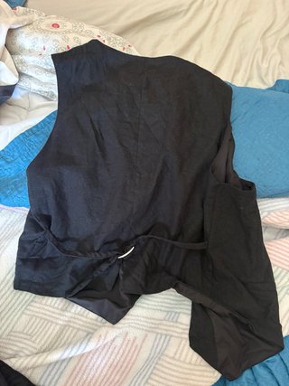 Chaleco Pull&Bear Negro