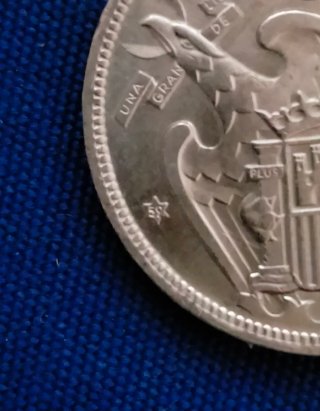 Moneda 50 pts Franco 1957 * 59