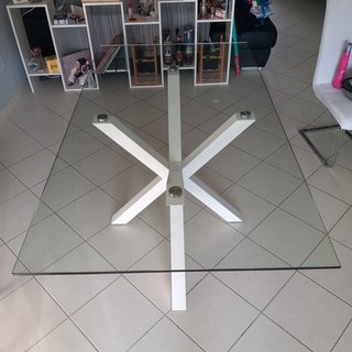 Tavolo da pranzo e Tavolino da salotto in vetro