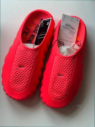 Chanclas Nike M8/W9 Naranja/Rojo