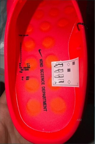Chanclas Nike Mind 001 Talla 43 Rojas