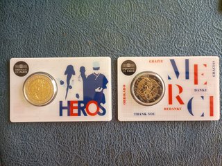Francia 2 euros 2020 Sanitarios - Heros y Merci