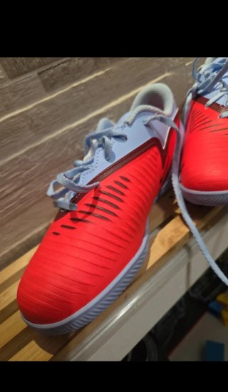 Scarpe Nike Phantom bambino blu e rosse