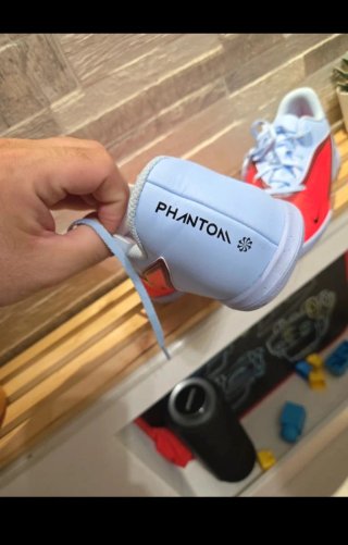 Scarpe Nike Phantom bambino blu e rosse