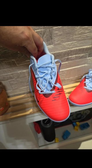 Scarpe Nike Phantom bambino blu e rosse
