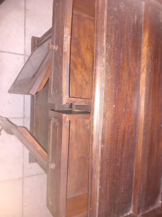 Mobile esposizione miniature in legno