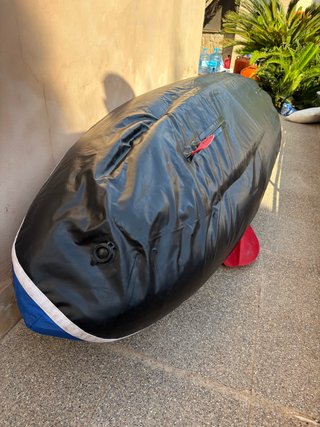 Kayak hinchable 3 plazas + extras