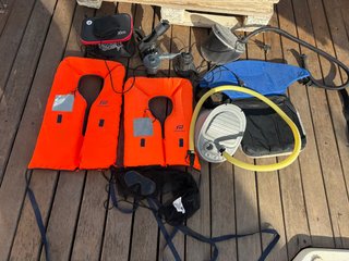 Kayak hinchable 3 plazas + extras
