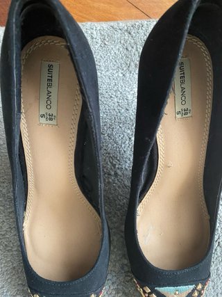 Tacones Suiteblanco Étnicos Talla 38