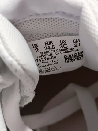 Zapatillas Puma Talla 34.5 Blancas Rosas