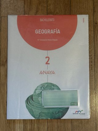 🇪🇸 Geografía de España 2º Bachillerato – Anaya