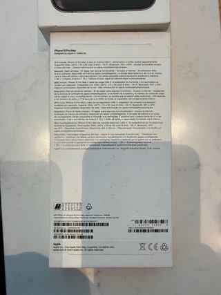 Caja iPhone 15 Pro Max 256 GB Titanio Natural