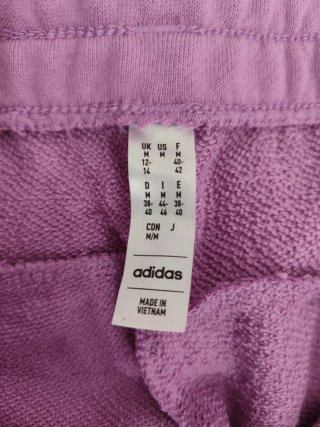 Pantalone Tuta Adidas Donna Cotone Garzato Nuovo
