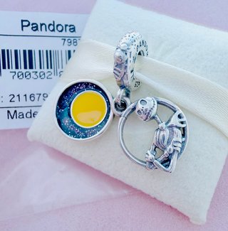 Pandora Charm Jack Skellington Luna