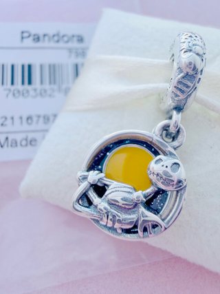 Pandora Charm Jack Skellington Luna