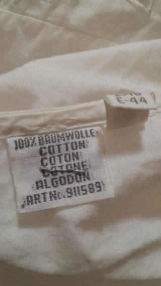Completo pantalone e camicia cotone