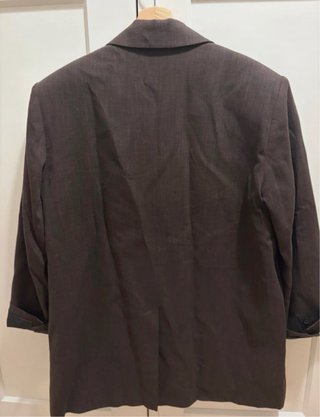 Americana Marrón Zara Mujer Talla S Marrón