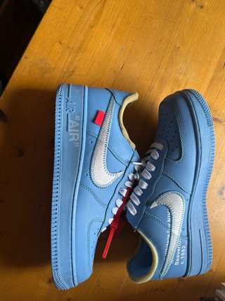 Nike Air Force 1 Off-White Blu