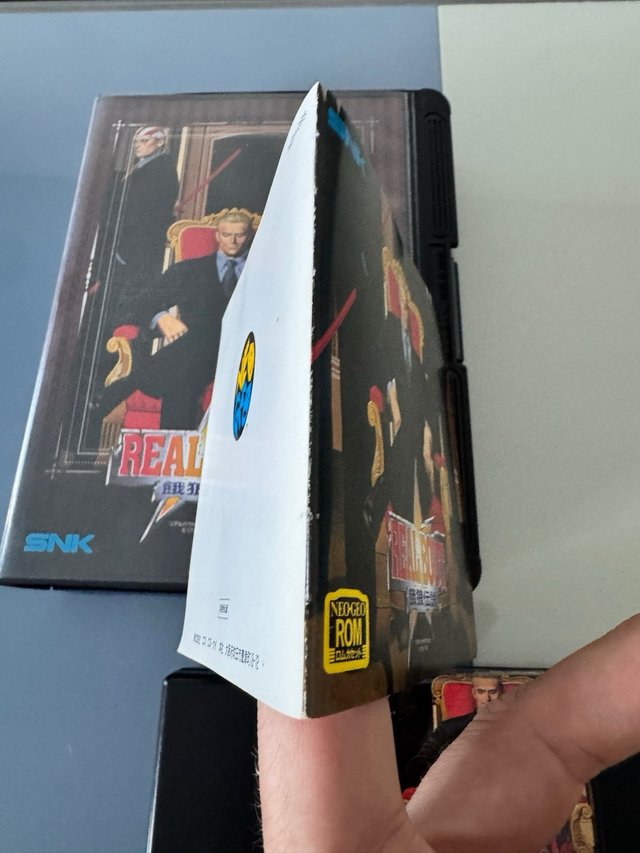 Real Bout Fatal Fury SNK Neo Geo Cartucho