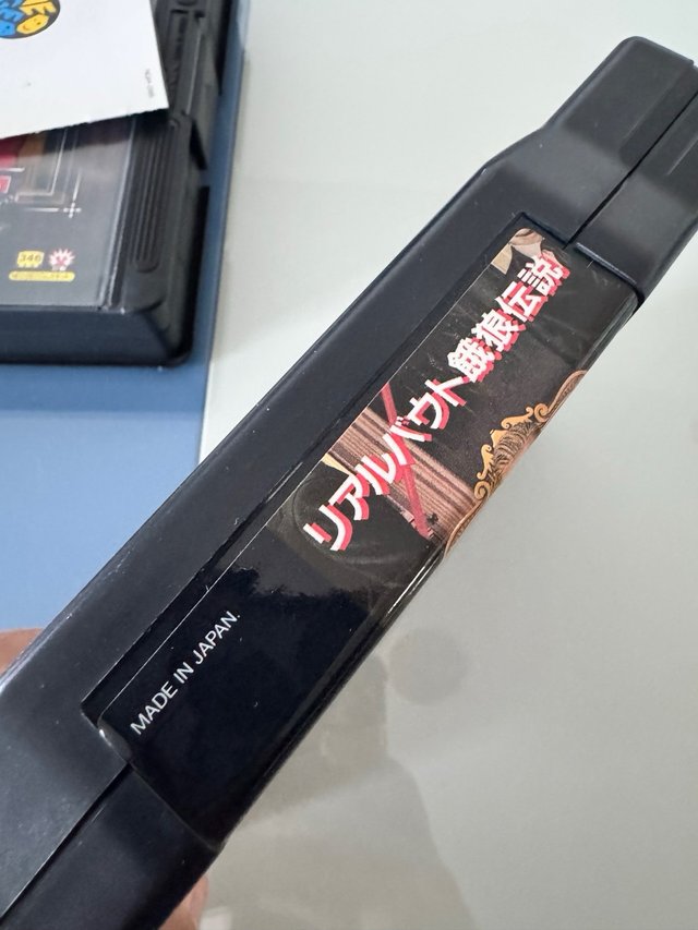 Real Bout Fatal Fury SNK Neo Geo Cartucho