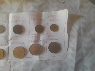 15 Monete Portogallo - Escudos e Centavos