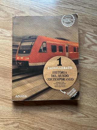 Historia del Mundo Contemporáneo 1 Bachillerato