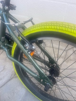 Bicicleta BMX WIPE 500 Verde
