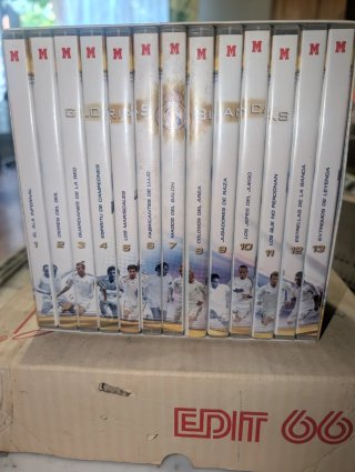DVD Real Madrid Glorias Blancas