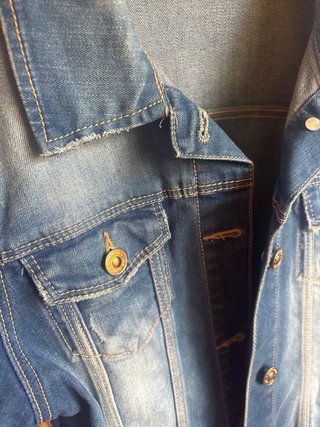 Chaqueta Vaquera Zara Azul