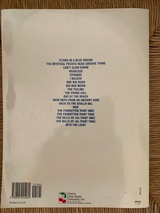Libro Tablatura Guitarra Joe Satriani