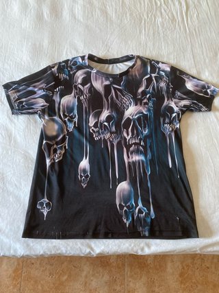 Pack 6 Camisetas Calaveras Talla L (1 o 2 XL)