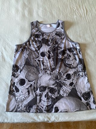 Pack 6 Camisetas Calaveras Talla L (1 o 2 XL)