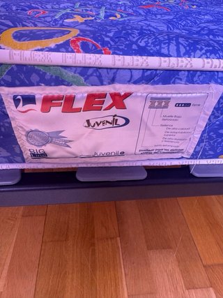 Somier Flex 90x182cm y Colchón Juvenil