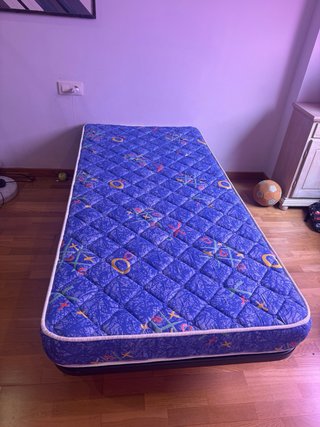 Somier Flex 90x182cm y Colchón Juvenil