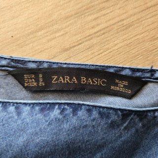 Mono corto ZARA azul