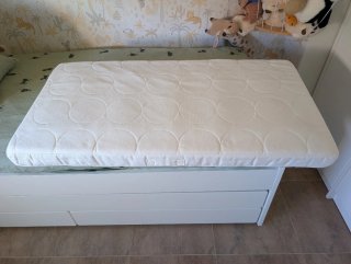 Colchón Cuna IKEA JÄTTETRÖTT Muelles Ensacados