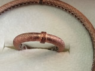 Pulsera y Anillo Pandora Rosa Gold