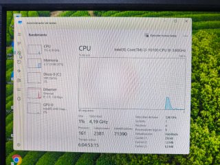 Ordenador Intel i3 SSD 240GB W11